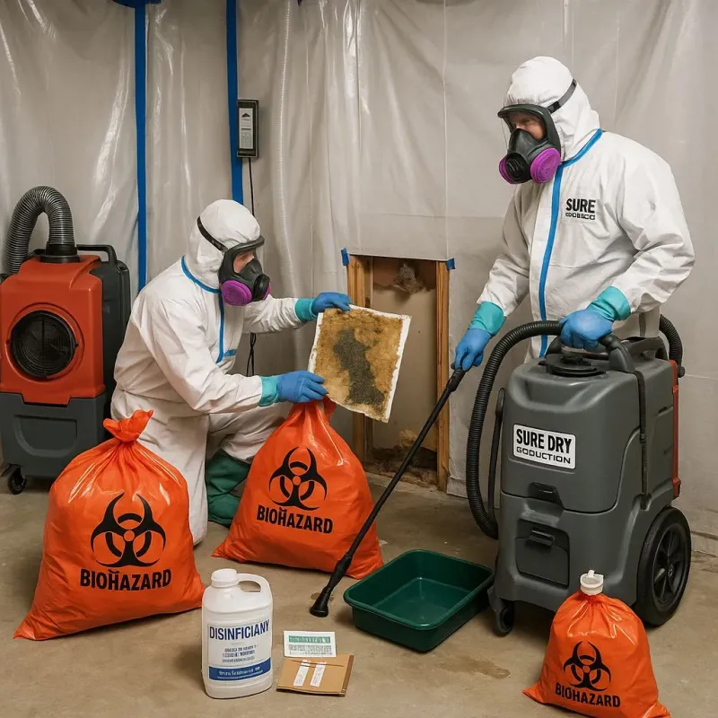 Contaminated Water Handling Protocols process in Hellertown, PA