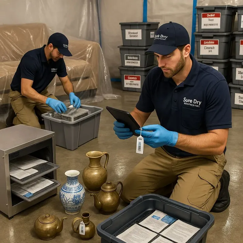 Content Protection and Restoration process in Hellertown, PA